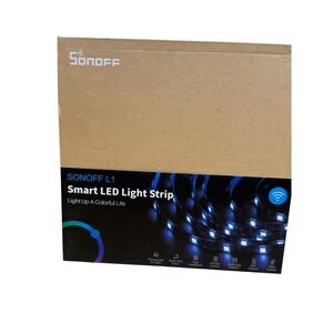 SONOFF L1 Smart LED Light Strip 16.4ft RGB WiFi App Remote Control Alexa Google